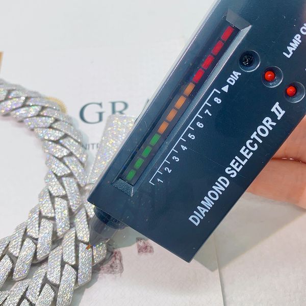 passed diamond test 18mm 7/8/9inch 925 sterling silver 4rows moissanite cuban chain bracelet for women/men nice gift
passed diamond test 18mm 7/8/9inch 925 sterling silver 4rows moissanite cuban chain bracelet for women/men nice gift