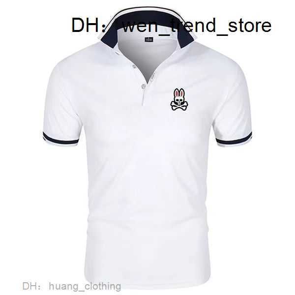 men's mens polos combed cotton summer clothing short sleeve business design animal pattern psycho bunny t shirt casual designer y7a3, White;black
men's mens polos combed cotton summer clothing short sleeve business design animal pattern psycho bunny t shirt casual designer y7a3, White;black