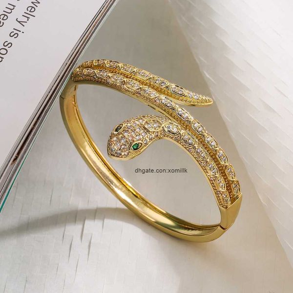 designer luxury belgary brand bracelet australian style niche design copper plated genuine gold zircon snake shaped bracelet for womens ligh, Black
designer luxury belgary brand bracelet australian style niche design copper plated genuine gold zircon snake shaped bracelet for womens ligh, Black