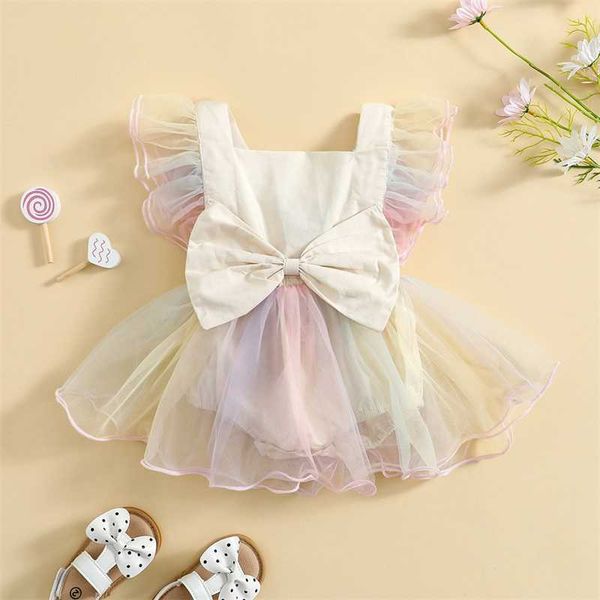 girl's dresses 0-24m baby girl mesh bow strap romper skirt square neck sleeveless bow decoration floral princess dress white/multicolor, Red;yellow
girl's dresses 0-24m baby girl mesh bow strap romper skirt square neck sleeveless bow decoration floral princess dress white/multicolor, Red;yellow