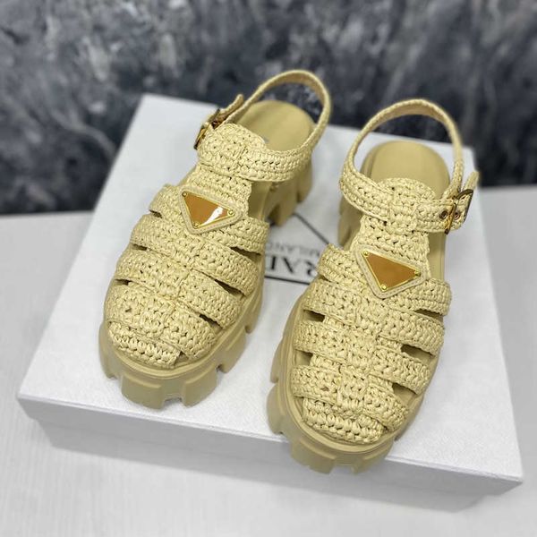 women foam rubber sandals fabric straw strap slides designer monolith sandal summer shoes metal triangle logo platforms retro beach footwear, Black
women foam rubber sandals fabric straw strap slides designer monolith sandal summer shoes metal triangle logo platforms retro beach footwear, Black