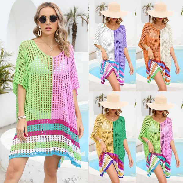 brand new women's basic & casual bohemian dresses patchwork hollowed out beach skirt loose large size smock, Black;gray
brand new women's basic & casual bohemian dresses patchwork hollowed out beach skirt loose large size smock, Black;gray