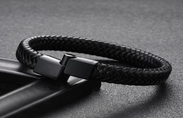 punk braclets charm blackbrown man bracelets with braided leather stainless steel magnetic clasp rope women jewelry1970182, Golden;silver
punk braclets charm blackbrown man bracelets with braided leather stainless steel magnetic clasp rope women jewelry1970182, Golden;silver
