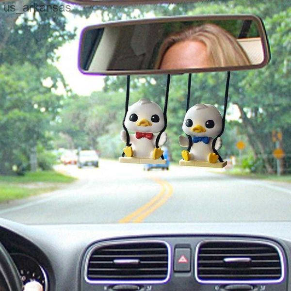 cute anime car accessories swing duck pendant auto rearview mirror ornaments birthday gift couple accessories car fragrance l230523
cute anime car accessories swing duck pendant auto rearview mirror ornaments birthday gift couple accessories car fragrance l230523
