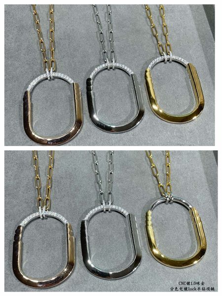luxury lock u necklace bracelet earring ring designer for women with diamonds rose gold titanium steel jewelry never fade not allergic weddi, Silver
luxury lock u necklace bracelet earring ring designer for women with diamonds rose gold titanium steel jewelry never fade not allergic weddi, Silver