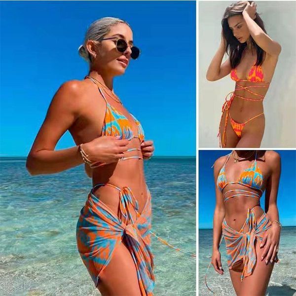panties printed bikini 2022 push up backless swimsuit women three pieces swimwear brazilian bikini female beachwear bathing suit, Red;black
panties printed bikini 2022 push up backless swimsuit women three pieces swimwear brazilian bikini female beachwear bathing suit, Red;black