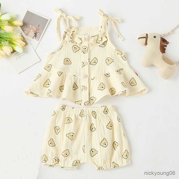 clothing sets baby girl birthday outfit animal print vest and short pants pieces summer princess infant, White
clothing sets baby girl birthday outfit animal print vest and short pants pieces summer princess infant, White