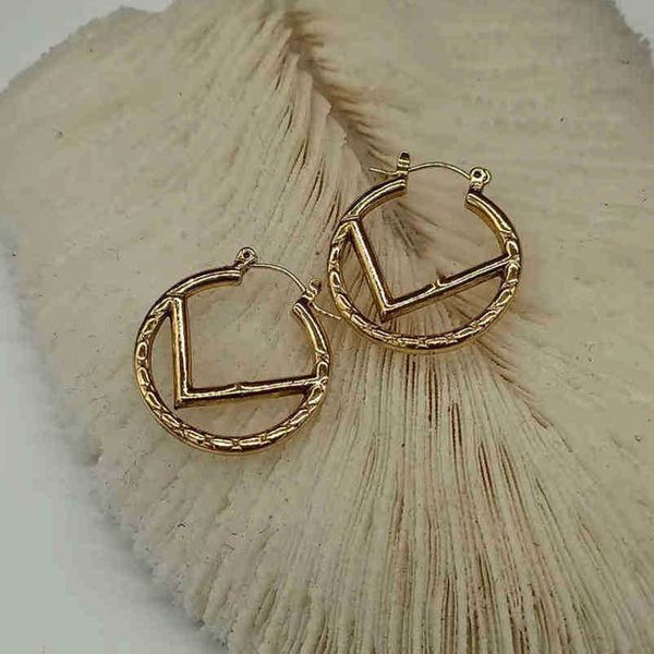 2023 new designer jewelry bracelet necklace ring round earrings metal simple earrings, Golden
2023 new designer jewelry bracelet necklace ring round earrings metal simple earrings, Golden