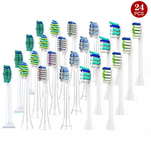 head 24pcs philips brush heads replacement toothbrush head for philips sonicare flexcare diamondclean healthywhite easyclean elite+
head 24pcs philips brush heads replacement toothbrush head for philips sonicare flexcare diamondclean healthywhite easyclean elite+