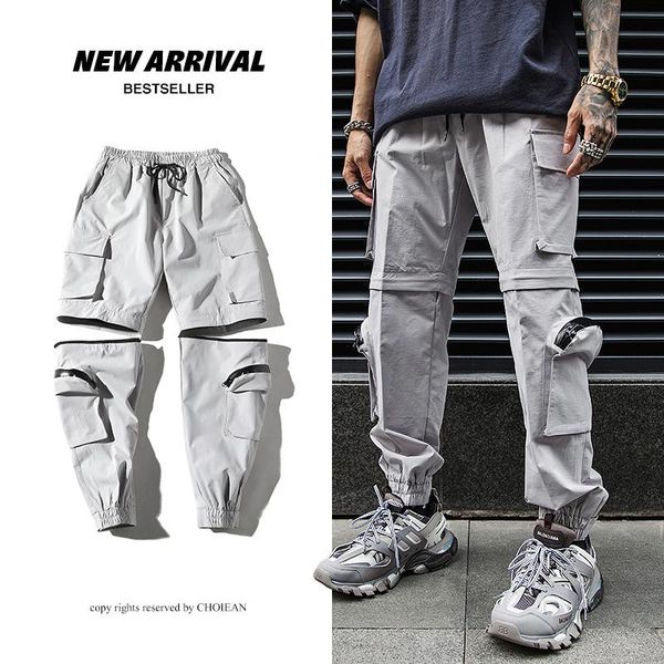 pants streetwear hip hop men cargo harem pants patchwork pocket side 2020 new loose joggers sweatpants men ankle length trousers male, Black
pants streetwear hip hop men cargo harem pants patchwork pocket side 2020 new loose joggers sweatpants men ankle length trousers male, Black