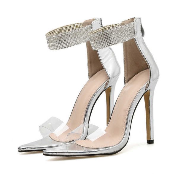sandals 2023 new crystal ankle strap women street style open toe transparent thin high heels dress female summer shoes 230511, Black
sandals 2023 new crystal ankle strap women street style open toe transparent thin high heels dress female summer shoes 230511, Black