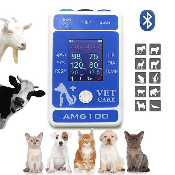 tools vet bluetooth hanheld monitors nibp blood pressure ecg spo2 temp pluse oximeter probe arm circufere monitors pet hospital clinic
tools vet bluetooth hanheld monitors nibp blood pressure ecg spo2 temp pluse oximeter probe arm circufere monitors pet hospital clinic