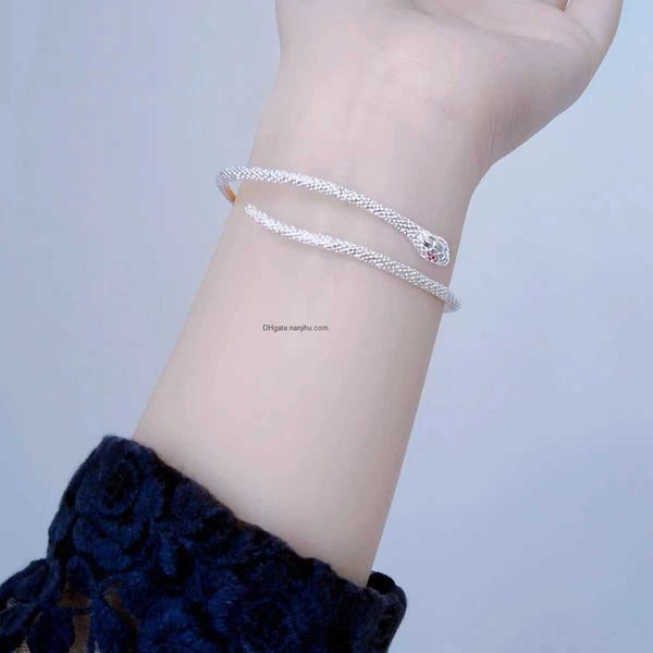 designer luxury belgary brand bracelet shaped versatile simple design naked eyed snake adjustable high-quality texture silver bracelet 2023, Black
designer luxury belgary brand bracelet shaped versatile simple design naked eyed snake adjustable high-quality texture silver bracelet 2023, Black