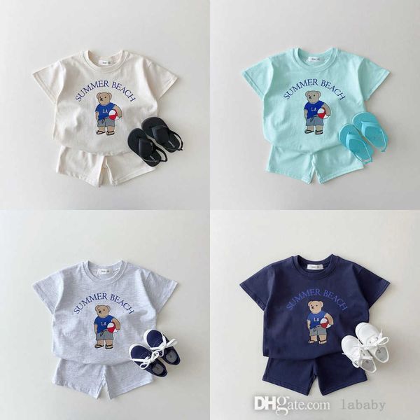 2023 summer kids tracksuit baby boys clothes sets toddler cartoon bear t-shirt+shorts two piece set newborn boy girl 2pcs casual suit, White
2023 summer kids tracksuit baby boys clothes sets toddler cartoon bear t-shirt+shorts two piece set newborn boy girl 2pcs casual suit, White