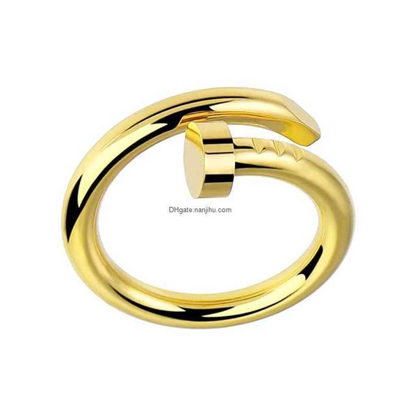 designer luxury cait brand tier titanium nail fashionable stainless steel advanced sense personalized simple handicraft colorless ring, Silver
designer luxury cait brand tier titanium nail fashionable stainless steel advanced sense personalized simple handicraft colorless ring, Silver