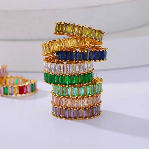 band rings gold plated cubic zircon rings for women open stainless steel green luxury crystal finger ring boho jewelry wedding party gift j2, Silver
band rings gold plated cubic zircon rings for women open stainless steel green luxury crystal finger ring boho jewelry wedding party gift j2, Silver