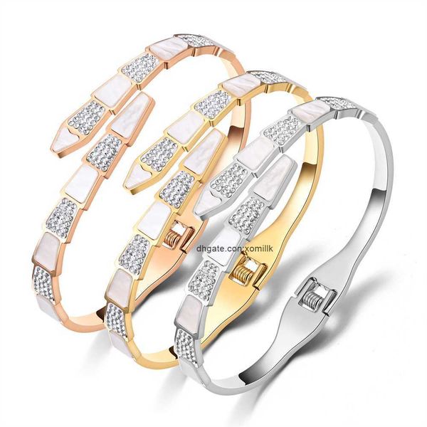 designer luxury belgary brand bracelet high version spring snake shaped bracelet women's v-gold material fashionable and exquisite snak, Black
designer luxury belgary brand bracelet high version spring snake shaped bracelet women's v-gold material fashionable and exquisite snak, Black