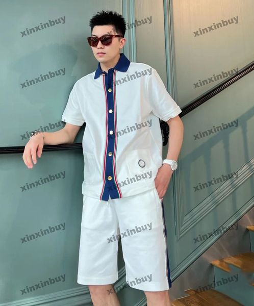 xinxinbuy men designer tee t shirt 23ss patch ribbon pocket short sleeve cotton women white black xs-2xl, Black;brown
xinxinbuy men designer tee t shirt 23ss patch ribbon pocket short sleeve cotton women white black xs-2xl, Black;brown