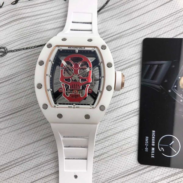 rm052-01 superclone active tourbillon watches skull wristwatch luxury designer rm52-01 skull black diamond hollowed out man's automatic, Slivery;brown
rm052-01 superclone active tourbillon watches skull wristwatch luxury designer rm52-01 skull black diamond hollowed out man's automatic, Slivery;brown