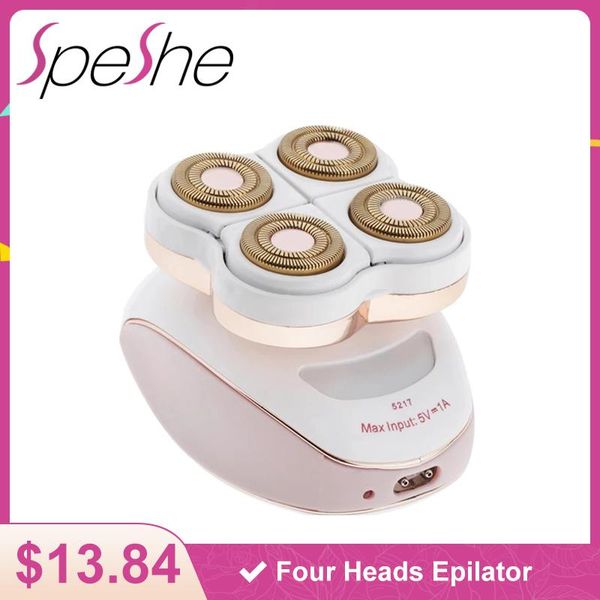 epilator speshe women electric epilator four heads professional painless portable hair removal whole body depilador shaver
epilator speshe women electric epilator four heads professional painless portable hair removal whole body depilador shaver