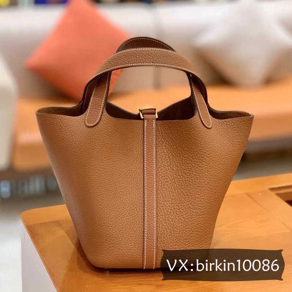 original edition 7a h home designer picotin lock bags handmade wax thread sewing tc leather vegetable basket bucket bag 18/22cm handbag luxu
original edition 7a h home designer picotin lock bags handmade wax thread sewing tc leather vegetable basket bucket bag 18/22cm handbag luxu