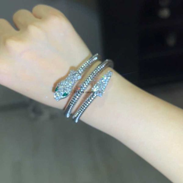 designer belgary brand new spirit elastic ring bracelet light luxury green eye open snake necklace, Black
designer belgary brand new spirit elastic ring bracelet light luxury green eye open snake necklace, Black