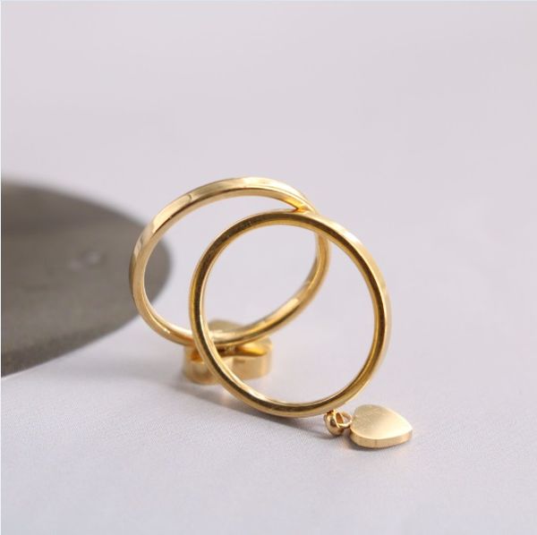 fashion designer button heart ring charm classic letter ring luxury jewelry gift, Silver
fashion designer button heart ring charm classic letter ring luxury jewelry gift, Silver
