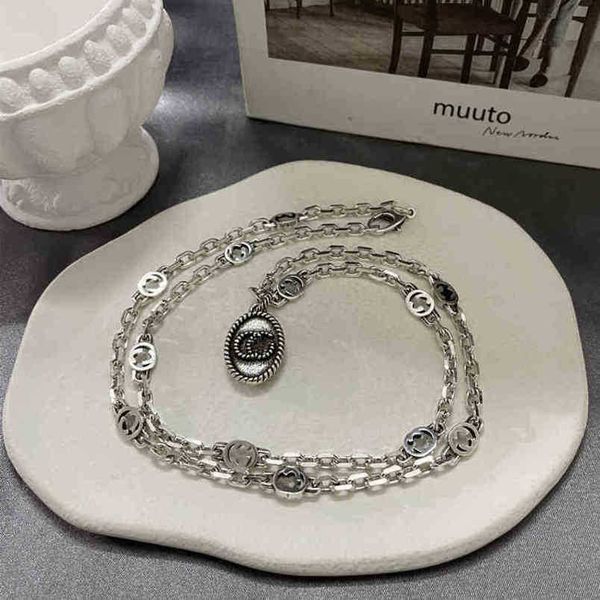 20% off 2023 new designer jewelry bracelet ring old home made old oval fried dough twist necklace male female pendant sweater chain gift for, Silver
20% off 2023 new designer jewelry bracelet ring old home made old oval fried dough twist necklace male female pendant sweater chain gift for, Silver