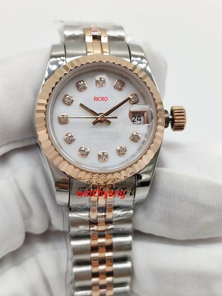 16 colors women 26mm automatic mechanical diamonds watch no battery sweeping movement self winding stainless steel clock movement wristwatch, Slivery;golden
16 colors women 26mm automatic mechanical diamonds watch no battery sweeping movement self winding stainless steel clock movement wristwatch, Slivery;golden