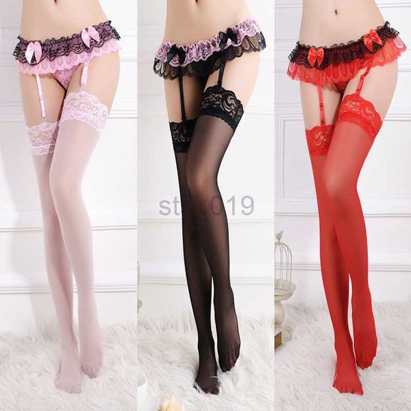 socks women' lace garter belt thigh high stockings silk thin open crotch pantyhose erotic hollow out tights over knee stockings j23053, Red;black
socks women' lace garter belt thigh high stockings silk thin open crotch pantyhose erotic hollow out tights over knee stockings j23053, Red;black