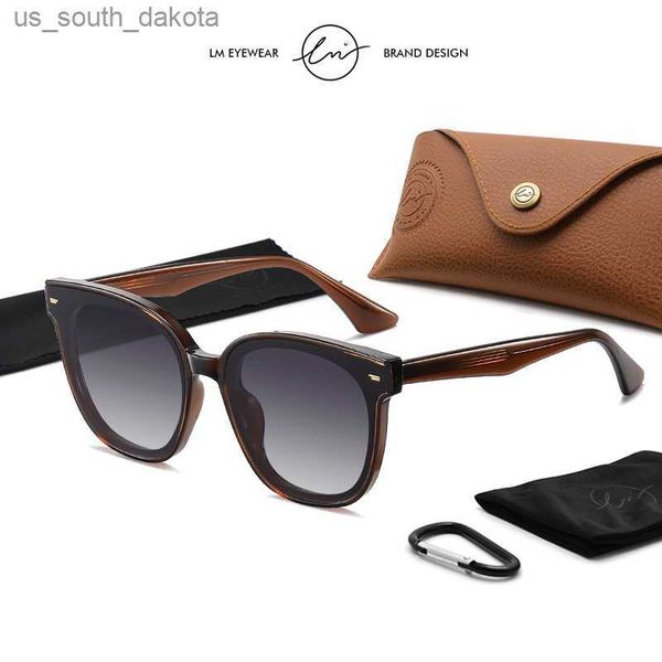 lm vintage polarized women's sunglasses men 2022 designer square big frame sun glasses for women uv400 oculos de sol feminino l230523, White;black
lm vintage polarized women's sunglasses men 2022 designer square big frame sun glasses for women uv400 oculos de sol feminino l230523, White;black