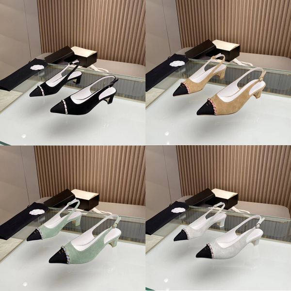 2023 luxury designer pointed toes sandals womens fashion 100% leather shallow mouth chain decoration sandal ladys thick heels non-slip one l, Black
2023 luxury designer pointed toes sandals womens fashion 100% leather shallow mouth chain decoration sandal ladys thick heels non-slip one l, Black