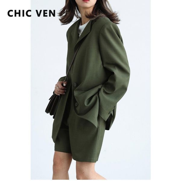 pants chic ven fashion women blazer single button casual coat solid high waist shorts female suits office lady spring summer 2022, White
pants chic ven fashion women blazer single button casual coat solid high waist shorts female suits office lady spring summer 2022, White