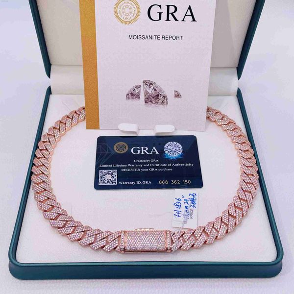 sterling silver 925 jewelry 15mm 20mm pass diamond tester iced out three rows vvs moissanite cuban link chain
sterling silver 925 jewelry 15mm 20mm pass diamond tester iced out three rows vvs moissanite cuban link chain
