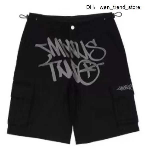men's shorts minus two cargo harajuku casual loose punk rock straight wide leg trouser streetwear y2k short retro street trend overalls, White;black
men's shorts minus two cargo harajuku casual loose punk rock straight wide leg trouser streetwear y2k short retro street trend overalls, White;black