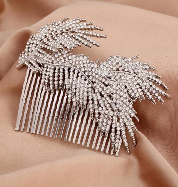 fashion bridal wedding tiaras stunning rhinestone fine comb bridal jewelry accessories crystal hair brush ly698733118, Silver
fashion bridal wedding tiaras stunning rhinestone fine comb bridal jewelry accessories crystal hair brush ly698733118, Silver