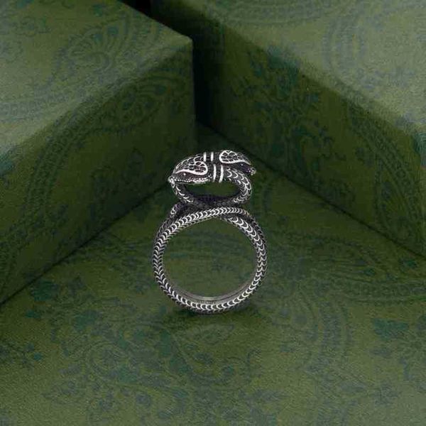 2023 new designer jewelry bracelet necklace ring ancient family spirit three-dimensional winding headed snake trend old couple men's wo, Silver
2023 new designer jewelry bracelet necklace ring ancient family spirit three-dimensional winding headed snake trend old couple men's wo, Silver