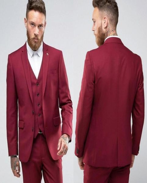 new design red slim fit groom tuxedos notch lapel center vent groomsmen mens wedding dresses excellent man suitjacketpantsvest9155069, Black;gray
new design red slim fit groom tuxedos notch lapel center vent groomsmen mens wedding dresses excellent man suitjacketpantsvest9155069, Black;gray