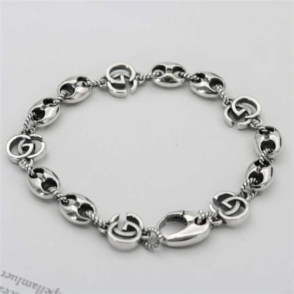 designer jewelry bracelet necklace ring simple fashionable pig nose hollow out interlocking couple bracelet high quality, Black
designer jewelry bracelet necklace ring simple fashionable pig nose hollow out interlocking couple bracelet high quality, Black