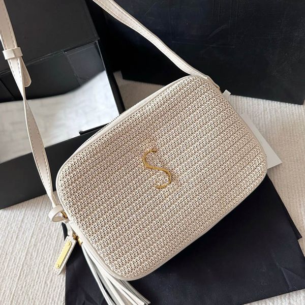 straw trend women camera bag with tassel quilted patchwork leather luxury handbag multi pocket large capacity card holder suitcases designer
straw trend women camera bag with tassel quilted patchwork leather luxury handbag multi pocket large capacity card holder suitcases designer