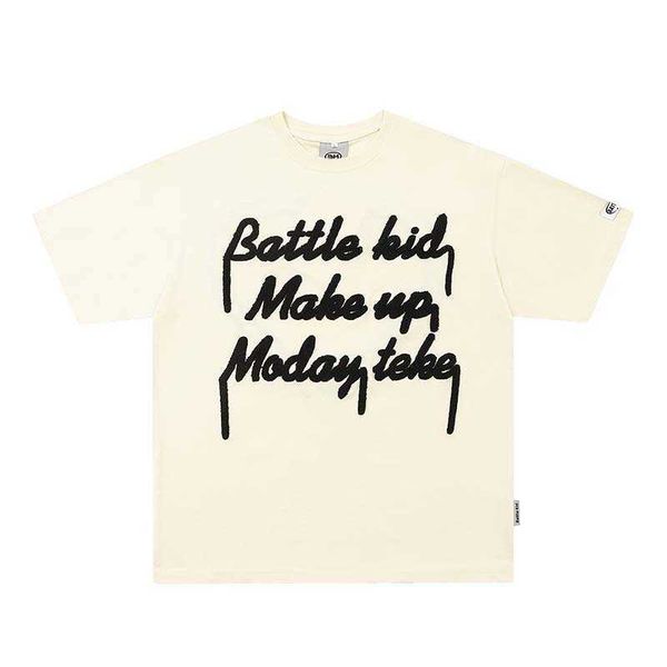 high street cotton rope letter flocking short sleeve t-shirt 2023 summer men's fashion loose quarter sleeve, White;black
high street cotton rope letter flocking short sleeve t-shirt 2023 summer men's fashion loose quarter sleeve, White;black