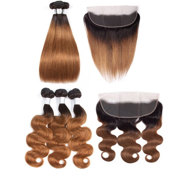 indian 1b/30 ombre two tones color 3 bundles with 13x4 lace frontal silky straight hair wefts with frontals, Black;brown
indian 1b/30 ombre two tones color 3 bundles with 13x4 lace frontal silky straight hair wefts with frontals, Black;brown