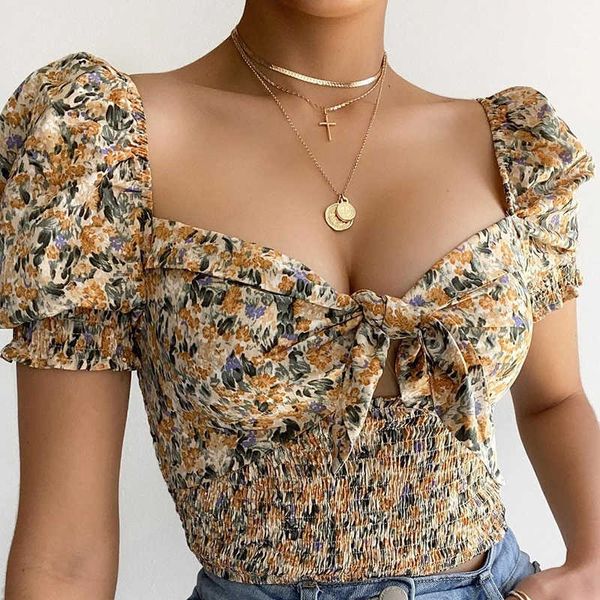 bohemian retro ditsy floral crop shirred blouse puff sleeve fitted vintage blouses wholesale womens summer boutique clothingbed, White
bohemian retro ditsy floral crop shirred blouse puff sleeve fitted vintage blouses wholesale womens summer boutique clothingbed, White