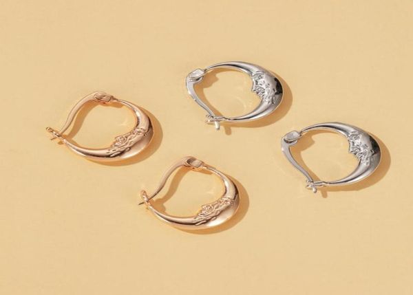 dangle chandelier europe and the united states earrings moon ear button personality abstract short face for women 20215449963, Silver
dangle chandelier europe and the united states earrings moon ear button personality abstract short face for women 20215449963, Silver