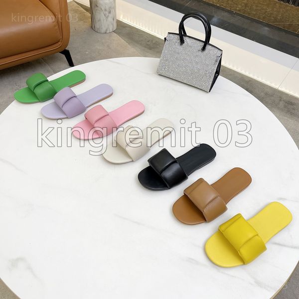 designer slippers bread candy color slippers women sandals classic summer leisure flip flops fashion flat mules ladies leather beach wrinkle, Black
designer slippers bread candy color slippers women sandals classic summer leisure flip flops fashion flat mules ladies leather beach wrinkle, Black