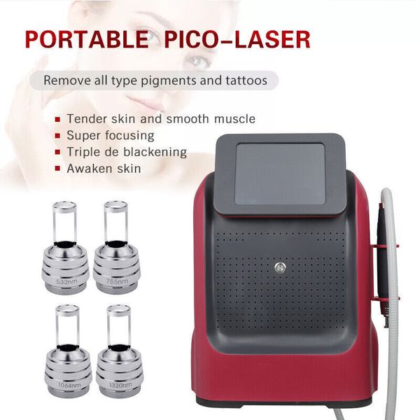 nd yag picosecond laser tattoo removal machine freckle scar pigment removal skin rejuvenation whitening beauty device with 4 probes for salo, Black
nd yag picosecond laser tattoo removal machine freckle scar pigment removal skin rejuvenation whitening beauty device with 4 probes for salo, Black