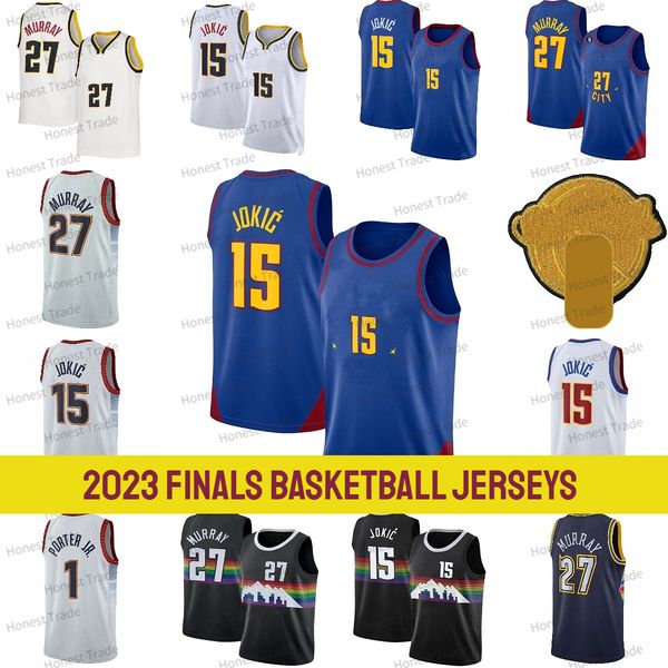 2023 finals patch jokic murray printed basketball jersey 1 michael porter jr. navy jamal murray blue white stitched jerseys maillots de bask, Black;red
2023 finals patch jokic murray printed basketball jersey 1 michael porter jr. navy jamal murray blue white stitched jerseys maillots de bask, Black;red