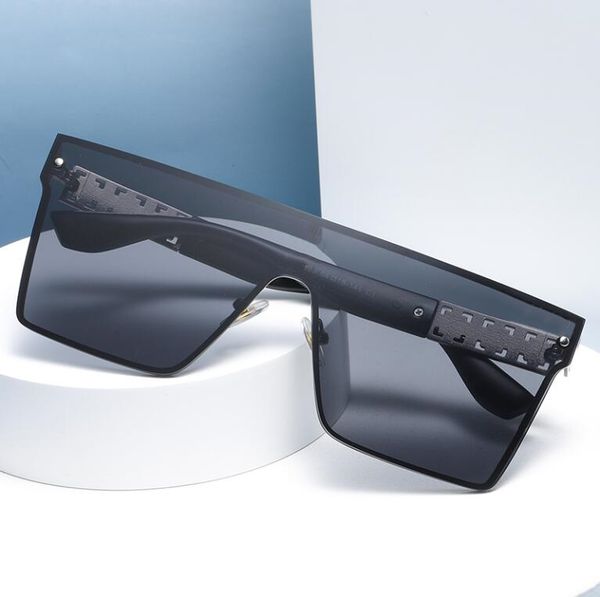 new one-piece large frame metal square sunglasses men's luxury brand glasses sunscreen sunshade mirror wholesale, White;black
new one-piece large frame metal square sunglasses men's luxury brand glasses sunscreen sunshade mirror wholesale, White;black