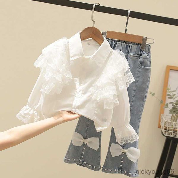 clothing sets girls clothes set fashion baby kids autumn spring long sleeve shirt and jeans pants 2pcs suit 3-7y, White
clothing sets girls clothes set fashion baby kids autumn spring long sleeve shirt and jeans pants 2pcs suit 3-7y, White