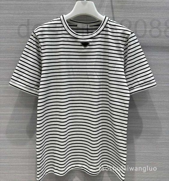 women's t-shirt designer black and white striped short sleeved t-shirt casual simple versatile pure cotton summer boutique women's
women's t-shirt designer black and white striped short sleeved t-shirt casual simple versatile pure cotton summer boutique women's